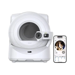 Автоматичний самоочисний котячий смарт туалет PETKIT Purobot Ultra with Camera