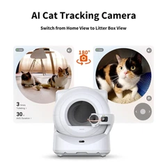Автоматичний самоочисний котячий смарт туалет PETKIT Purobot Ultra with Camera