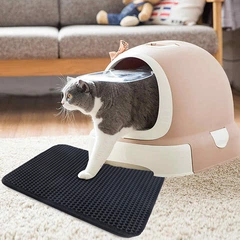 Без бренду Килимок для котячого туалету під лоток, EVA Cat Litter Mat, 30х30 см