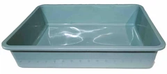 Туалет для кішок Georplast Vaschetta Max, зелений, 10541, 43х33х9 см