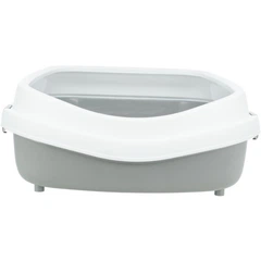 Туалет для кішок Trixie Primo XXL з рамкою 56х25х71см, сірий 40174