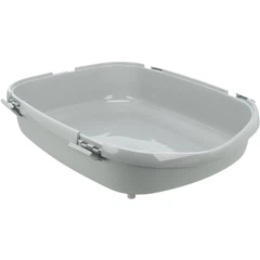 Туалет для кішок Trixie Primo XXL з рамкою 56х25х71см, сірий 40174