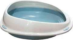 Туалет для кішок Georplast Shuttle овальний, блакитний, 10530, 45×36×15.5 см