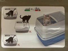 Туалет Georplast Salto закритий для котів з верхнім входом 56x40x38 см 10525