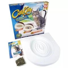 Sistema Система привчання котів до унітазу туалет для кота citi kitty cat toilet training