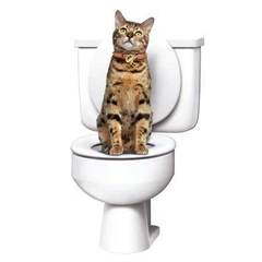 Sistema Система привчання котів до унітазу туалет для кота citi kitty cat toilet training