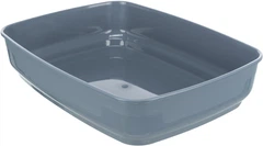 Туалет для кішок з бортиком Trixie Delio 38x20x50 см Сіро-білий (40397)