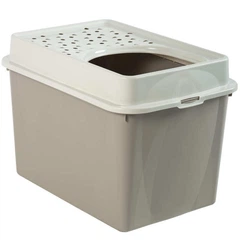 Закритий туалет для котів з верхнім входом Rotho MyPet Cat Toilet Berty ECO 57х39х40 см (7610859232816)
