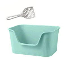 Туалет для котів Taotaopets 262207 39.5 x 25.5 x 16 см М'ятний (13609-92960)