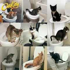CitiKitty Система привчання котів до унітазу Туалет для кота Citi Kitty Cat Toilet Training SH_51579/51