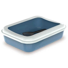 Туалет з рамкою для котів з лопаткою Georplast Junior 38x28x10,5 см (8016040105492)