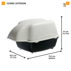 Туалет для кішок для використання на вулиці Ferplast Cosmic Outdoor