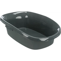 Туалет для кішок Trixie Be Eco Carlo з бортиком 38x17x58 см Сіро-зелений (40212)