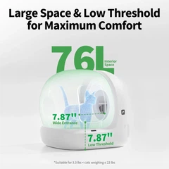 Смарт-лоток Petkit Pura Max 2 Self-Cleaning Cat Litter Box P9902 з автоочищенням і контролем запаху(DL_739Е8С7АDВD9)