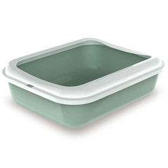 Туалет відкритий для котів з рамкою Georplast Big 50x40x14,5 см (8016040105461)