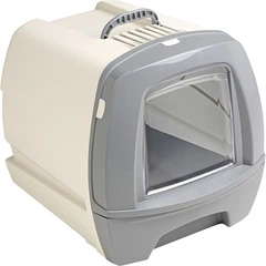 Туалет для кішок Бокс з фільтром MPS 80" S 50 x 40 x 42 см Grey (8022967068901)