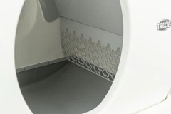 Туалет Trixie 40040 для кота "Self-Cleaning", що самоочищується, 53х55. 5х52см,білий (TX-40040) 4011905400402