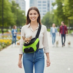 Matys Сумка слінг перенесення Турист салатовий