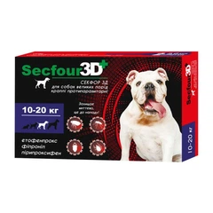 Secfour 3D Препарат на холку від для собак