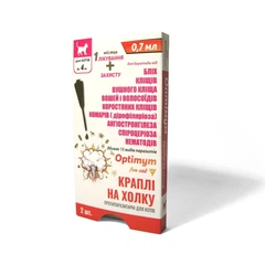 Пк Круг Капли Оптимум для котов до 4 кг 0,7 мл №2 (*6)
