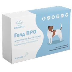 DRUG4PETS Препарат Голд ПРО кг для собак