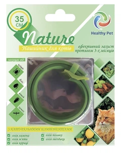 Healthy Pet Препарат Протипаразитарний нашийник Nature для котів