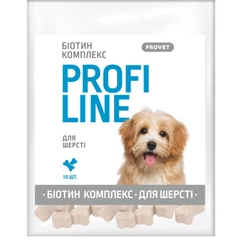 Profiline Добавка Вітаміні Provet БІОТИН для собак