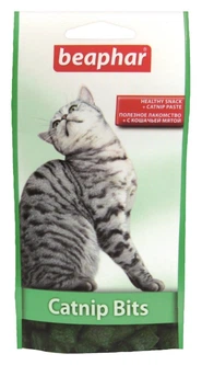 Кет ніп битц Beaphar Catnip Bits, подушечки з котячою м'ятою, 35 г