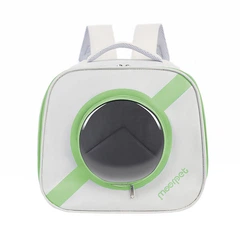 Рюкзак-перенесення для кішок Moorpet 241109 Window Green сумка з вікном