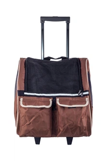 Рюкзак-візок для домашніх тварин SENFUL 3-In-1 Pet Trolley Brown