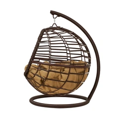 Крісло-кокон для котів Home Rest Bangland 68х50х45 см - коричневий