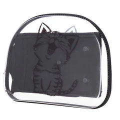 Сумка для транспортування собаки кота Springos до 10 кг 42 x 26 x 32 см Чорна (5907719480282)