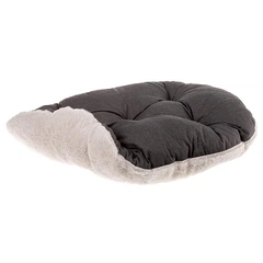 Ferplast Подушка RELAX 100/12F C.BROWN-BEIGE, бавовна+штучне хутро