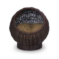 Крісло-кокон для собак Home Rest Bangland 57х50х50 см - коричневий