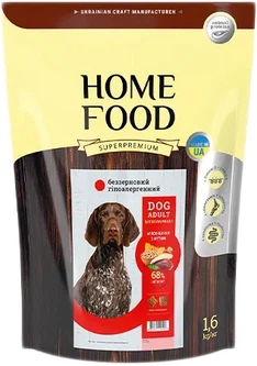 Home Food Корм для дорослих собак великих порід