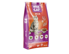 Корм сухий для котів Wise Cat Мікс 10кг