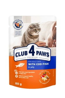 Club 4 Paws Вологий корм (шматочки в желе) для дорослих собак