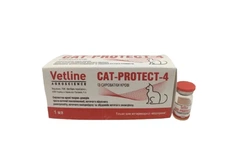 Vetline Agroscience Вакцина Cat Protect 4 для котів 1 флакон 1 мл Vetline