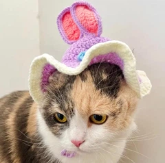 Xtep Шапка для котів та собак "Bunny" Purple Size S