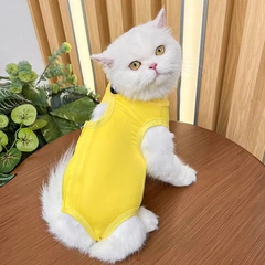 Одежда для кошек после операции Holley Yellow L