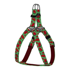 Шлей для Собак Дрібних Порід та Котів BronzeDog Urban Fruits Кавун 33-40 см (69/8729)