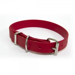 IQ Pet Ошийник біотановий з пряжкою (19 мм) 30-40 см red