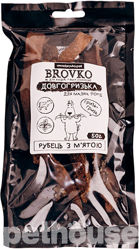 Brovko Довгогризька "Рубець з м'ятою" для невеликих собак