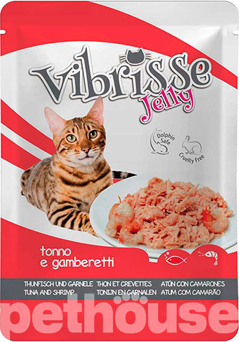 Vibrisse Вологий корм (шматочки в желе) для котів