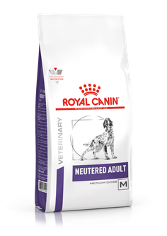 Royal Canin Neutered Adult Medium Dog - Ветеринарная диета для стерилизованных собак средних пород, склонных к набору лишнего веса (9 кг)