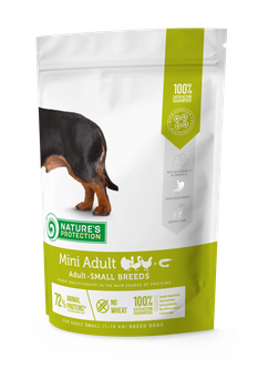 Nature's Protection Nature&amp;#039;s Protection Mini Extra Salmon Adult Small Breeds – Сухой корм с лососем для взрослых собак мелких пород (500 г)