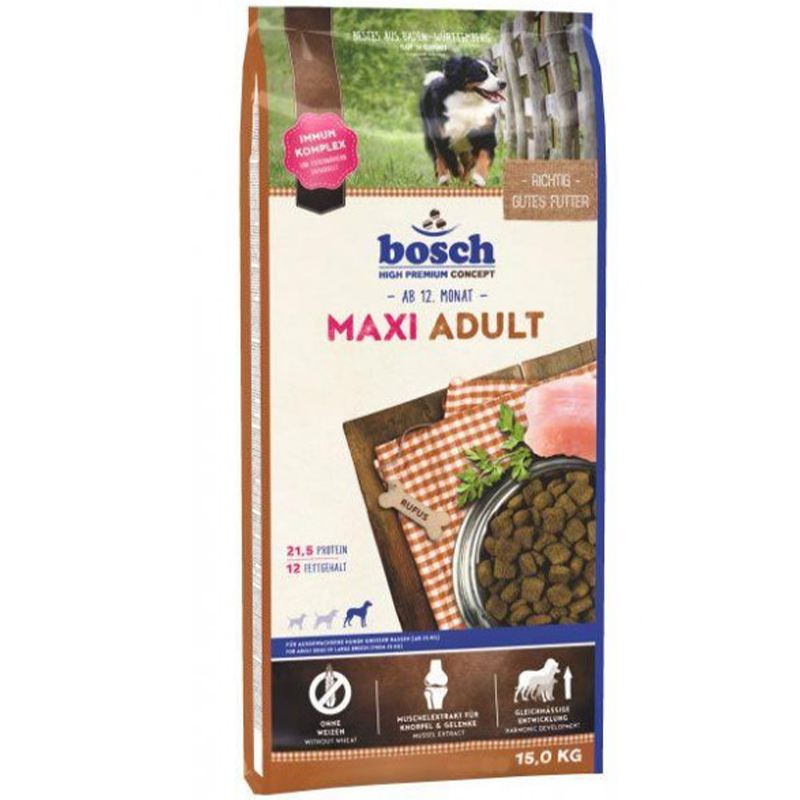 Bosch (Бош) Adult Maxi - Сухой корм с мясом домашней птицы для взрослых собак весом от 25 кг (3 кг)