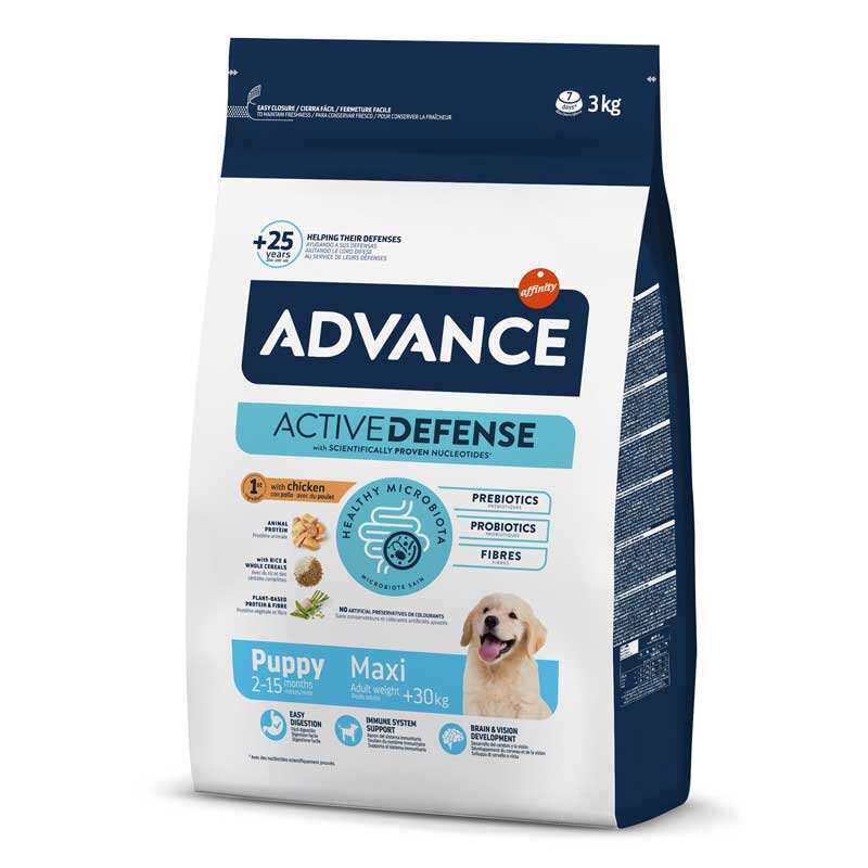 Advance (Эдванс) Dog Maxi Puppy Chicken - Сухой корм с курицей для щенков крупных пород (12 кг)
