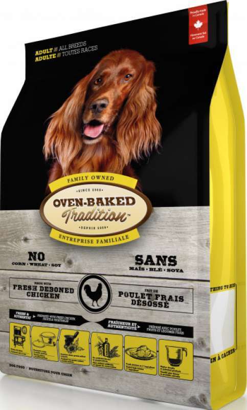 Oven Baked Tradition Oven-Baked (Овен-Бэкет) Tradition Weight Management Chicken Senior Dog All Breeds - Сухой корм со свежим мясом курицы для пожилых собак различных пород (5,67 кг)