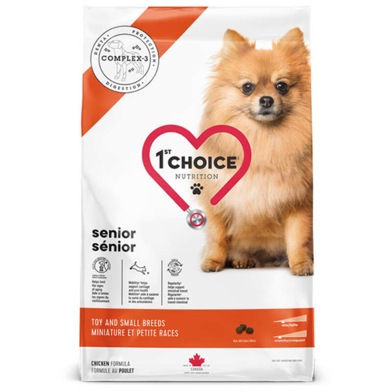 1st Choice Senior Toy&amp;amp;Small Breeds - Сухой корм с курицей для стареющих собак мини и малых пород (5 кг)